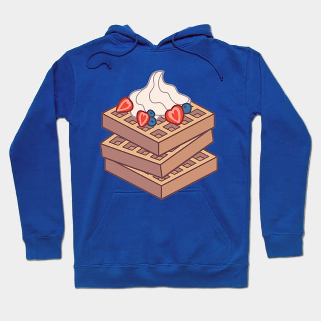 Waffles Hoodie by Abbilaura